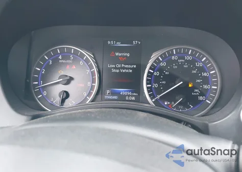 2017 Infiniti Q60 3.0T Premium z USA, uszkodzony, nr VIN JN1EV7EKXHM361561